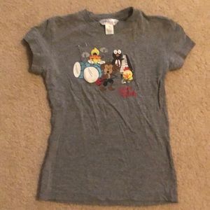 Aeropostale gray graphic t-shirt size XXS